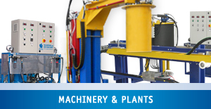 Go to our machinery and plants section